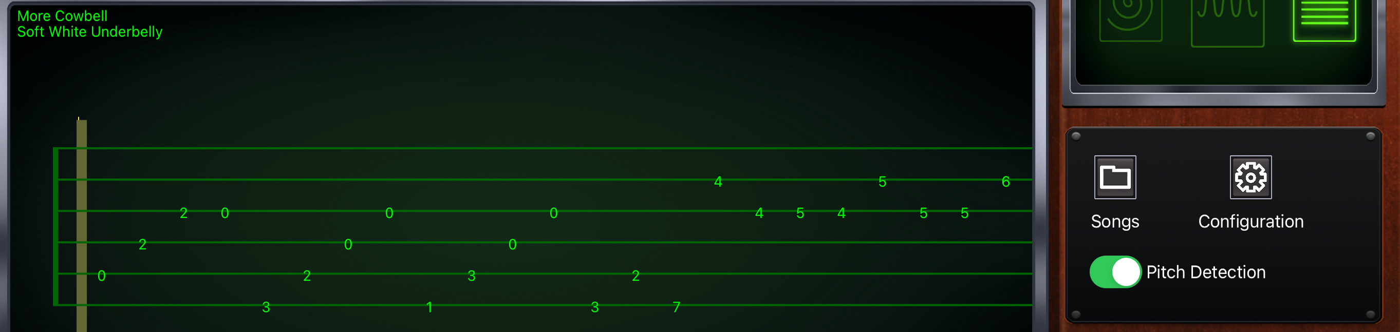 Rapid Tab Tablature